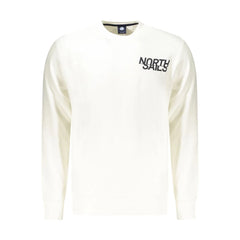 North Sails White Cotton Sweatshirt - Sweatshirts