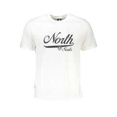North Sails White Cotton T-Shirt - T-Shirts