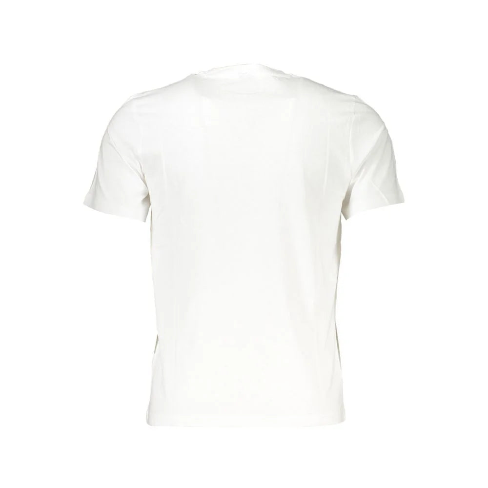 North Sails White Cotton T-Shirt - T-Shirts