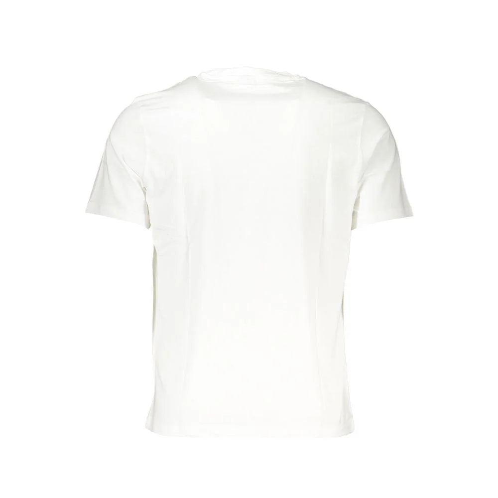 North Sails White Cotton T-Shirt - T-Shirts