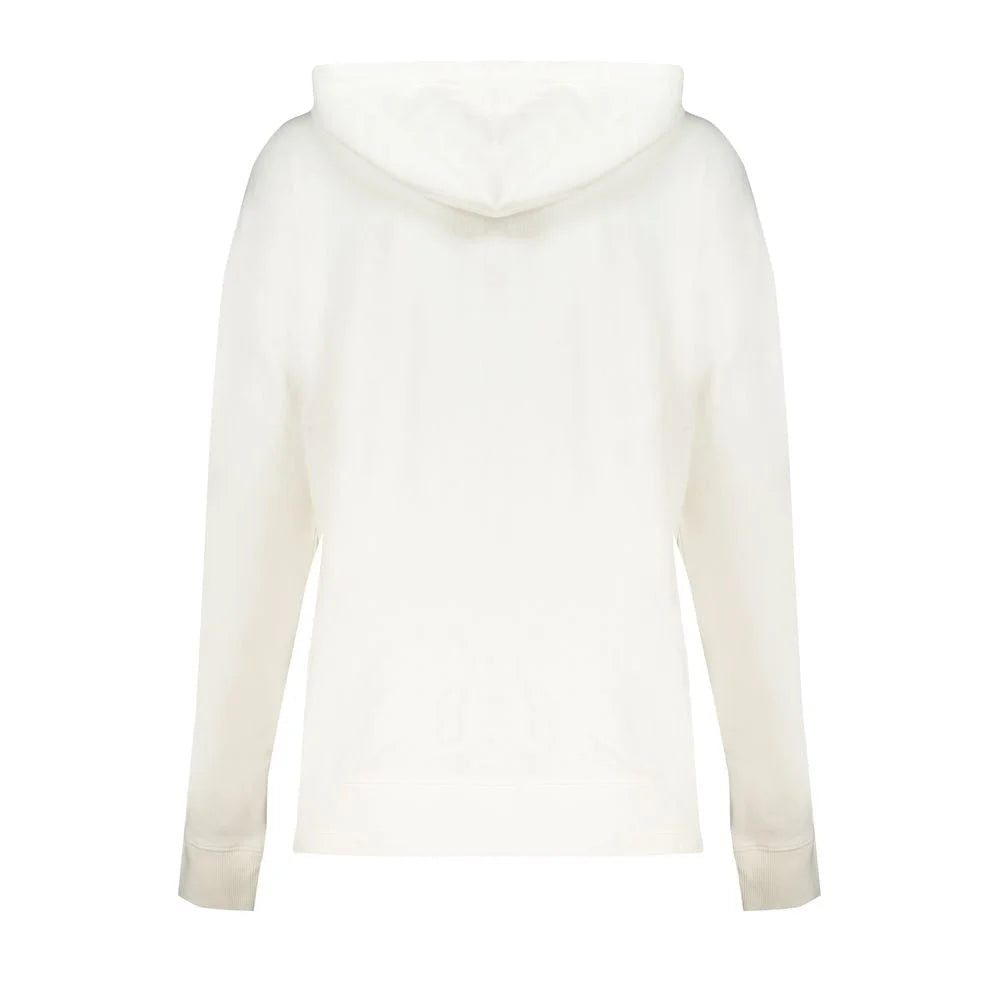 North Sails White Cotton Women Sweater - Hoodies