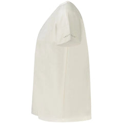 North Sails White Cotton Women T-Shirt - T-Shirts