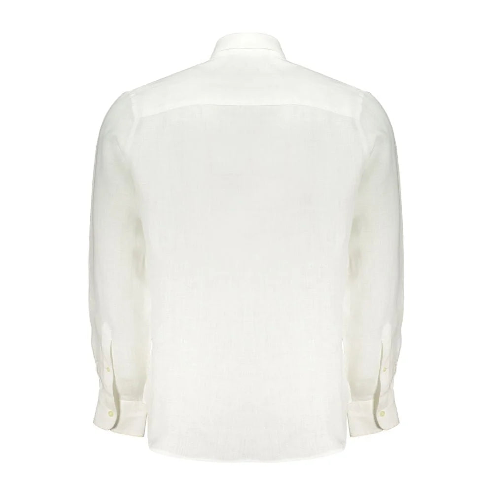 North Sails White Linen Shirt - Shirts