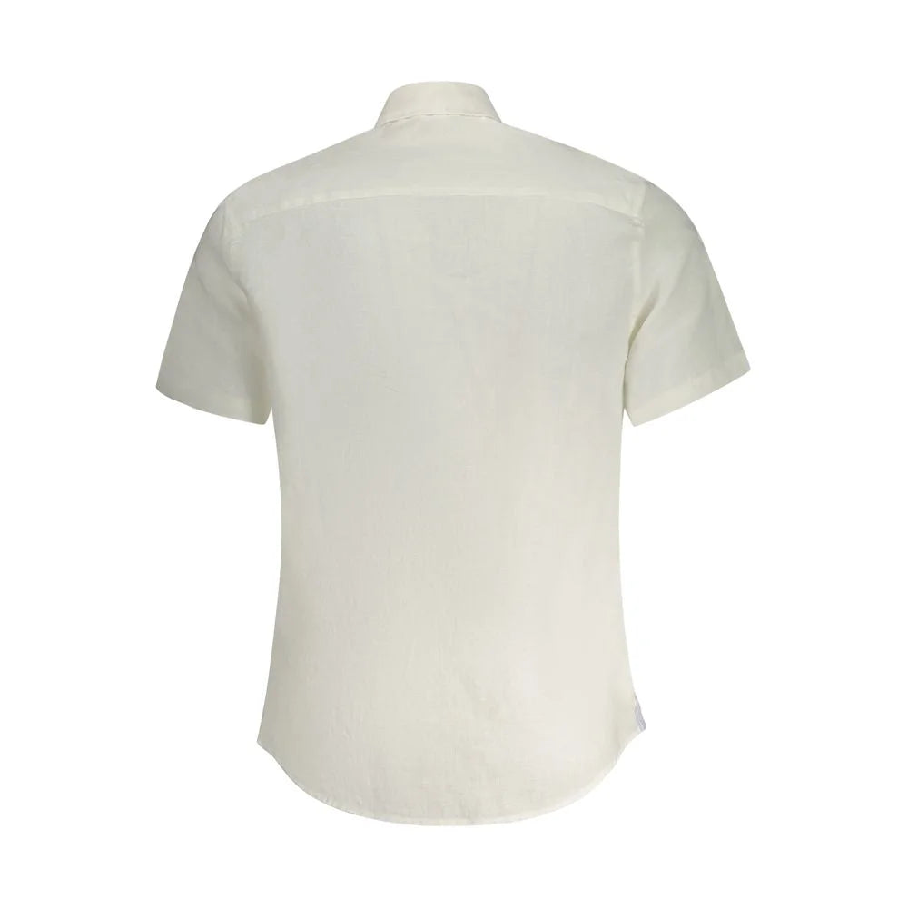 North Sails White Linen Shirt - Shirts
