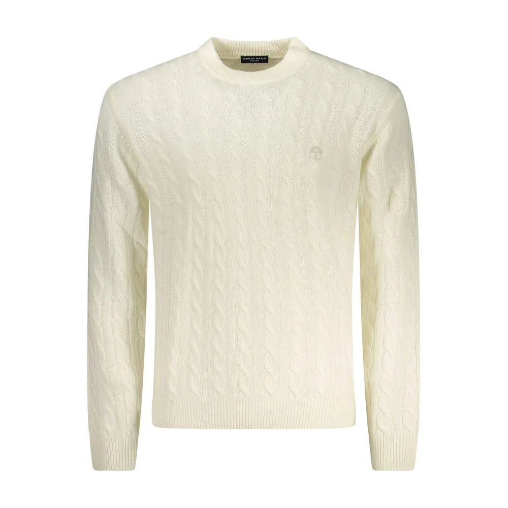 North Sails White Polyamide Men’s Sweater