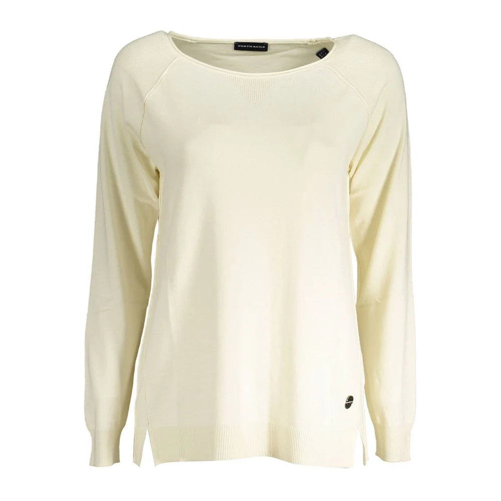 North Sails White Viscose Women Sweater - S - Sweaters