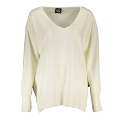 North Sails White Wool Sweater - Sweaters