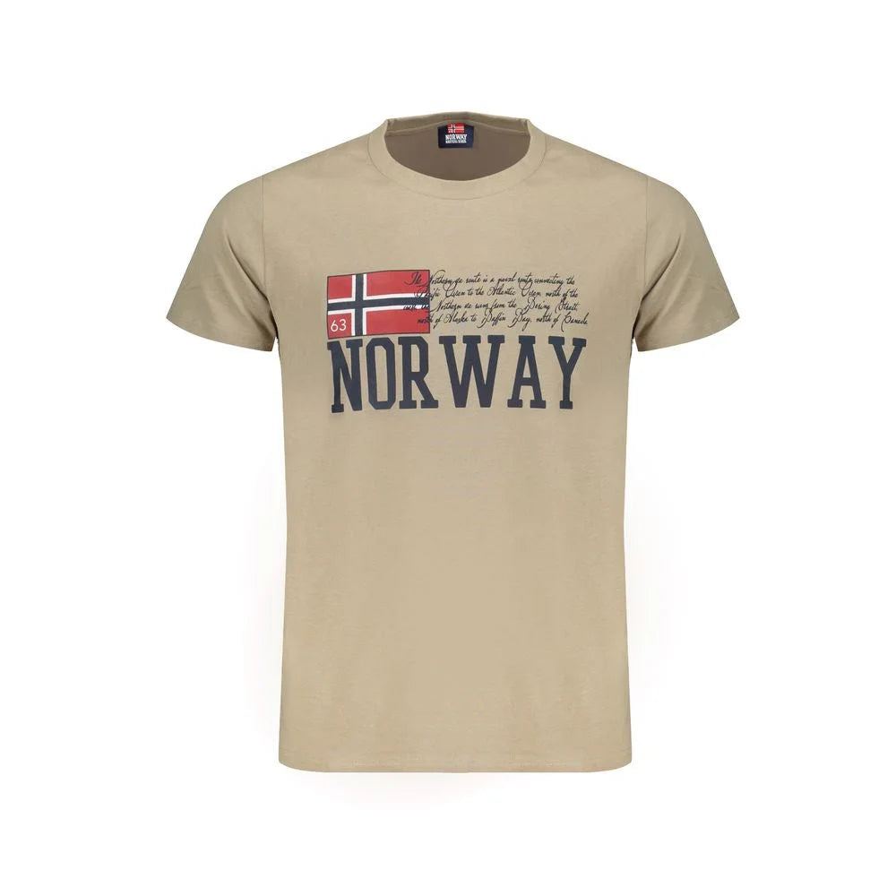 Norway 1963 Beige Cotton T-Shirt - T-Shirts