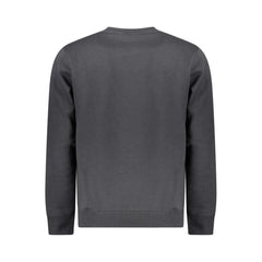 Norway 1963 Black Cotton Men Sweater - L