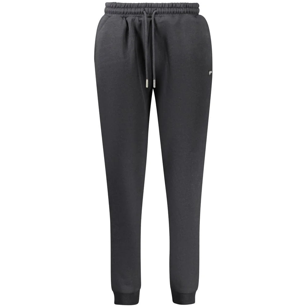 Norway 1963 Black Cotton Pant - Joggers