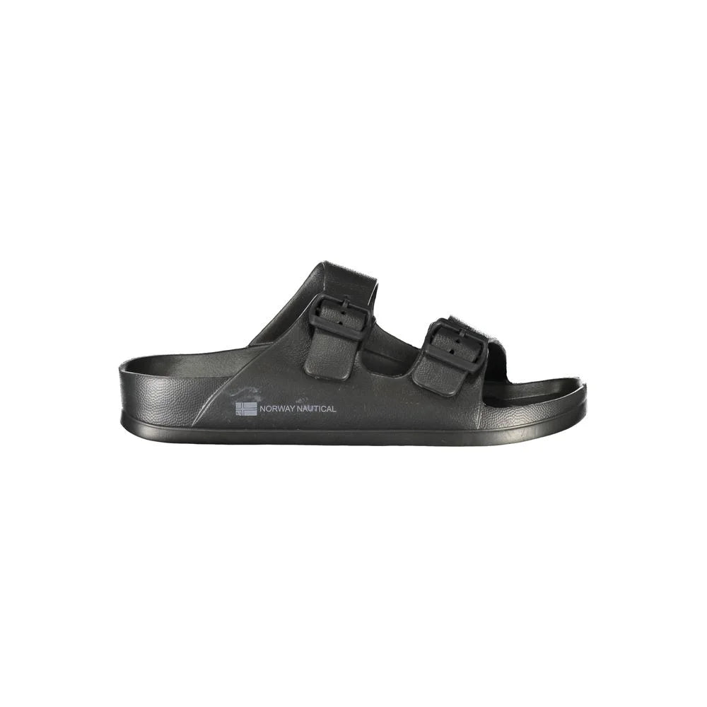 Norway 1963 Black Plastic Men Sandal - Sandals