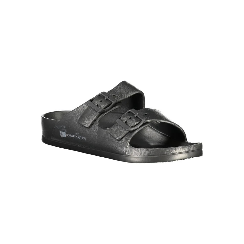 Norway 1963 Black Plastic Men Sandal - Sandals