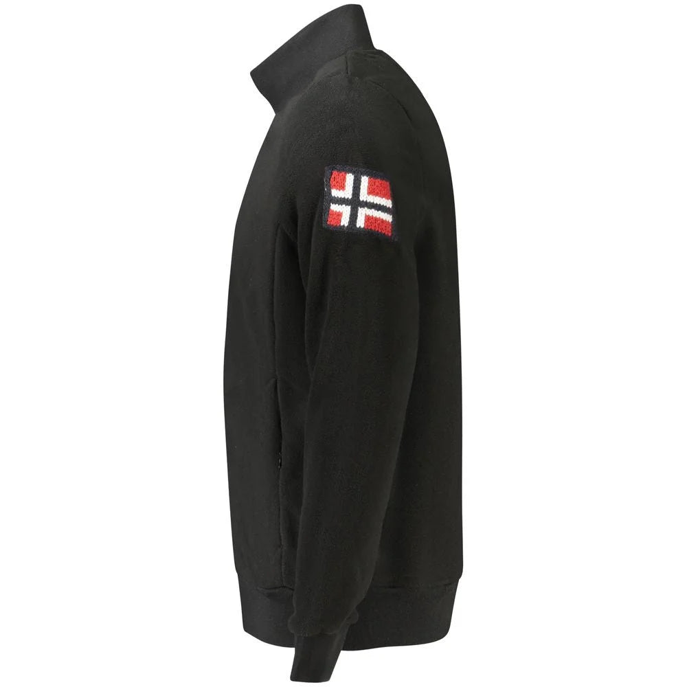 Norway 1963 Black Polyester Men Sweater - Sweatshirts