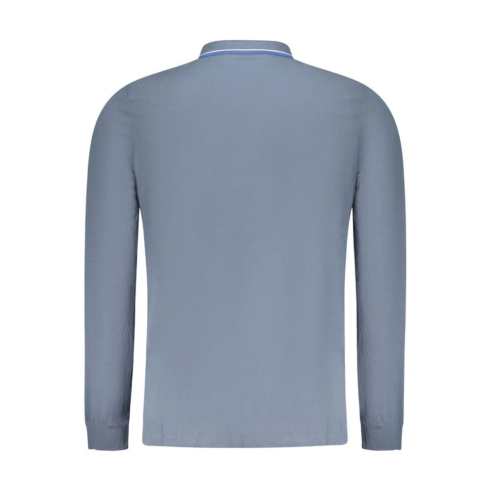 Norway 1963 Blue Cotton Men Polo Shirt