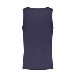 Norway 1963 Blue Cotton Men Shirt - Tank Tops