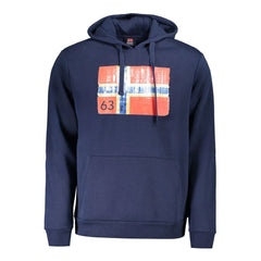 Norway 1963 Blue Cotton Men Sweater - Hoodies