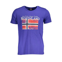 Norway 1963 Blue Cotton Men T-Shirt - T-Shirts