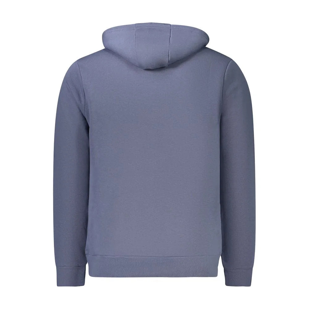 Norway 1963 Blue Cotton Men’s Hooded Sweater - Hoodies