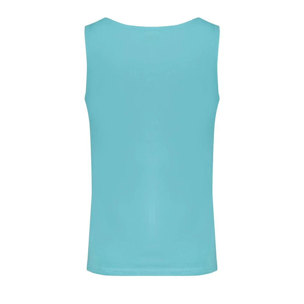 Norway 1963 Blue Cotton Men’s Tank Top - Tank Tops