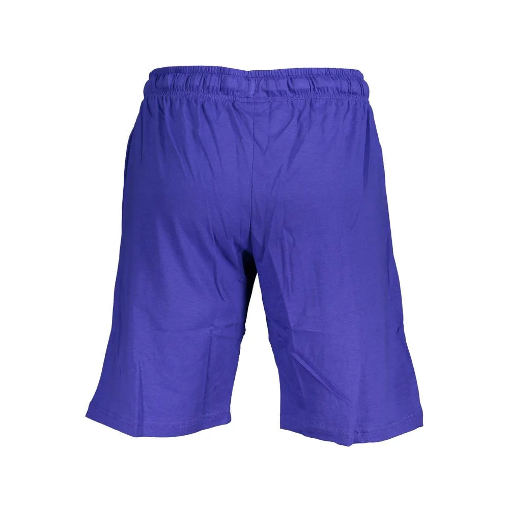 Norway 1963 Blue Cotton Pant - Bermudas