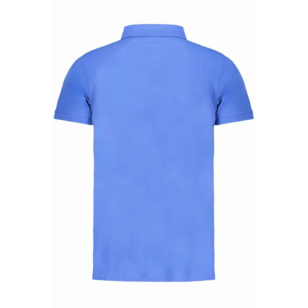 Norway 1963 Blue Cotton Polo Shirt - L
