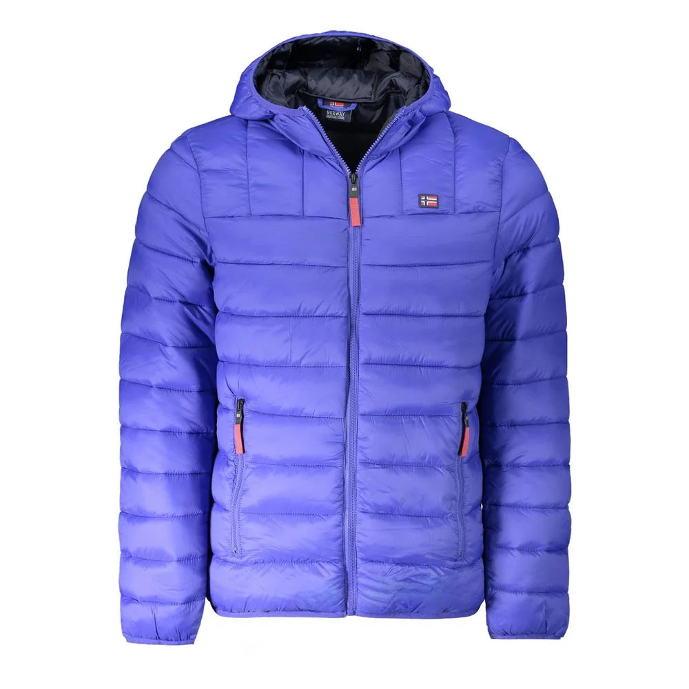 Norway 1963 Blue Polyamide Men Jacket - Puffer Jackets