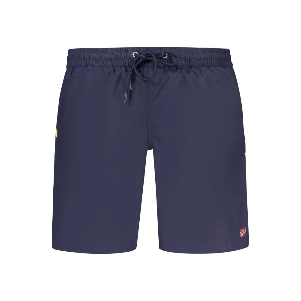 Norway 1963 Blue Polyamide Swimwear - Swim Boxers