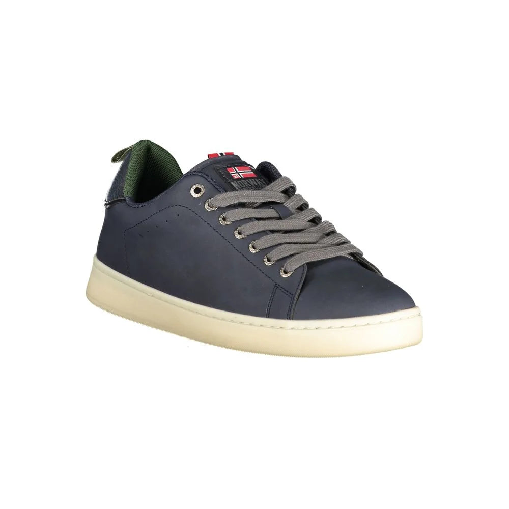 Norway 1963 Blue Polyester Men Sneaker - Sneakers