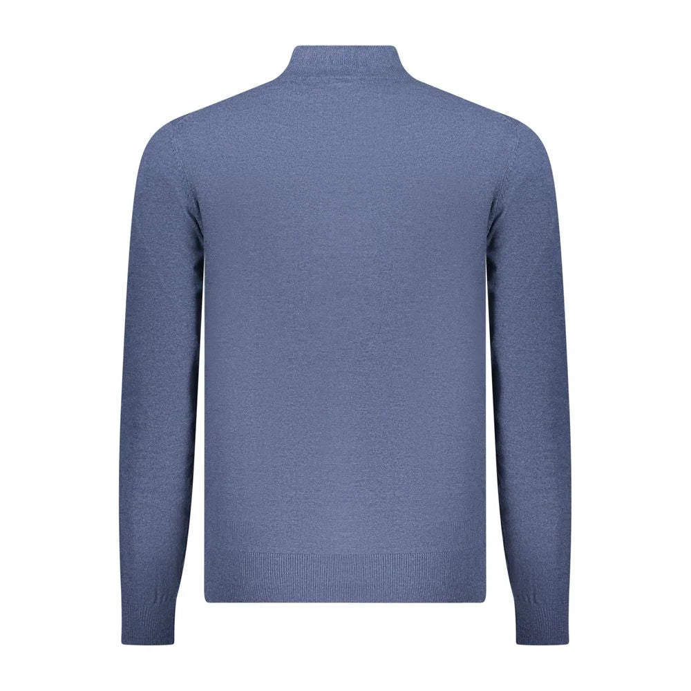 Norway 1963 Blue Polyester Men Sweater