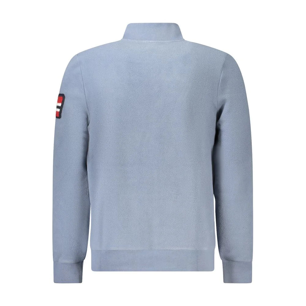 Norway 1963 Blue Polyester Men Sweater - Sweaters