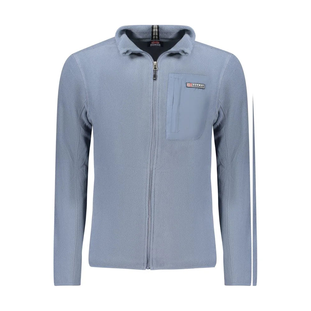 Norway 1963 Blue Polyester Men Sweater - Sweatshirts