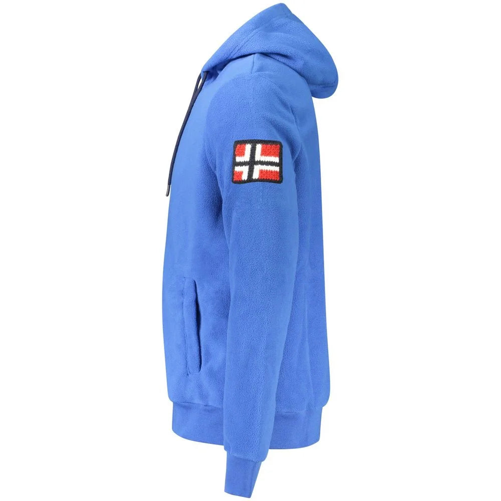 Norway 1963 Blue Polyester Men Sweater - Sweatshirts