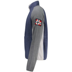 Norway 1963 Blue Polyester Men Sweater - Sweatshirts