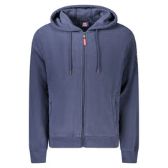 Norway 1963 Blue Polyester Men’s Hooded Sweater - Hoodies
