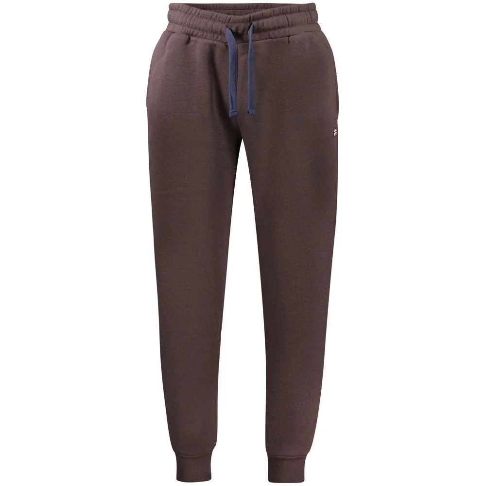 Norway 1963 Brown Cotton Pant - Joggers