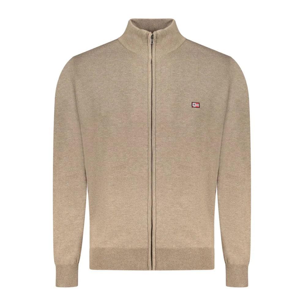 Norway 1963 Brown Polyester Men Sweater