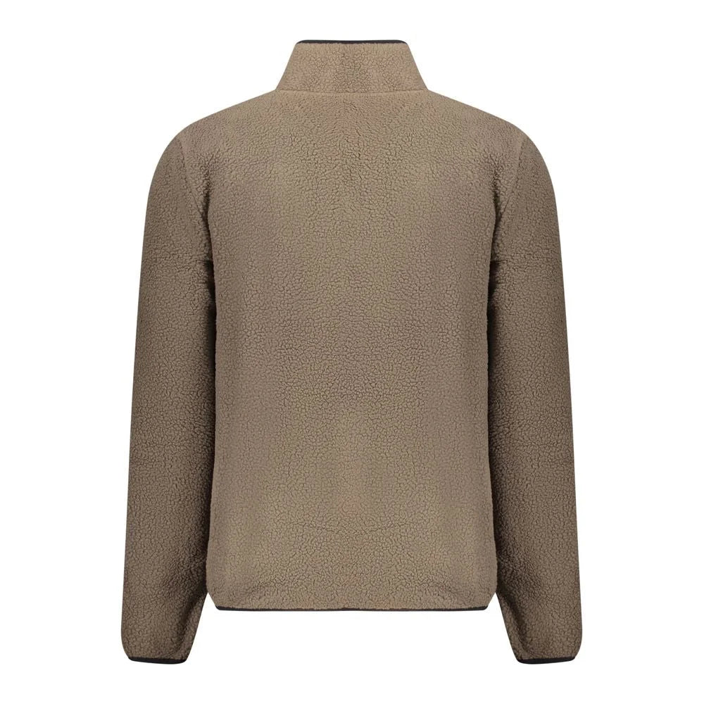 Norway 1963 Brown Polyester Men Sweater - Sweaters