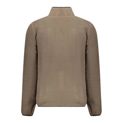 Norway 1963 Brown Polyester Men Sweater - Sweaters