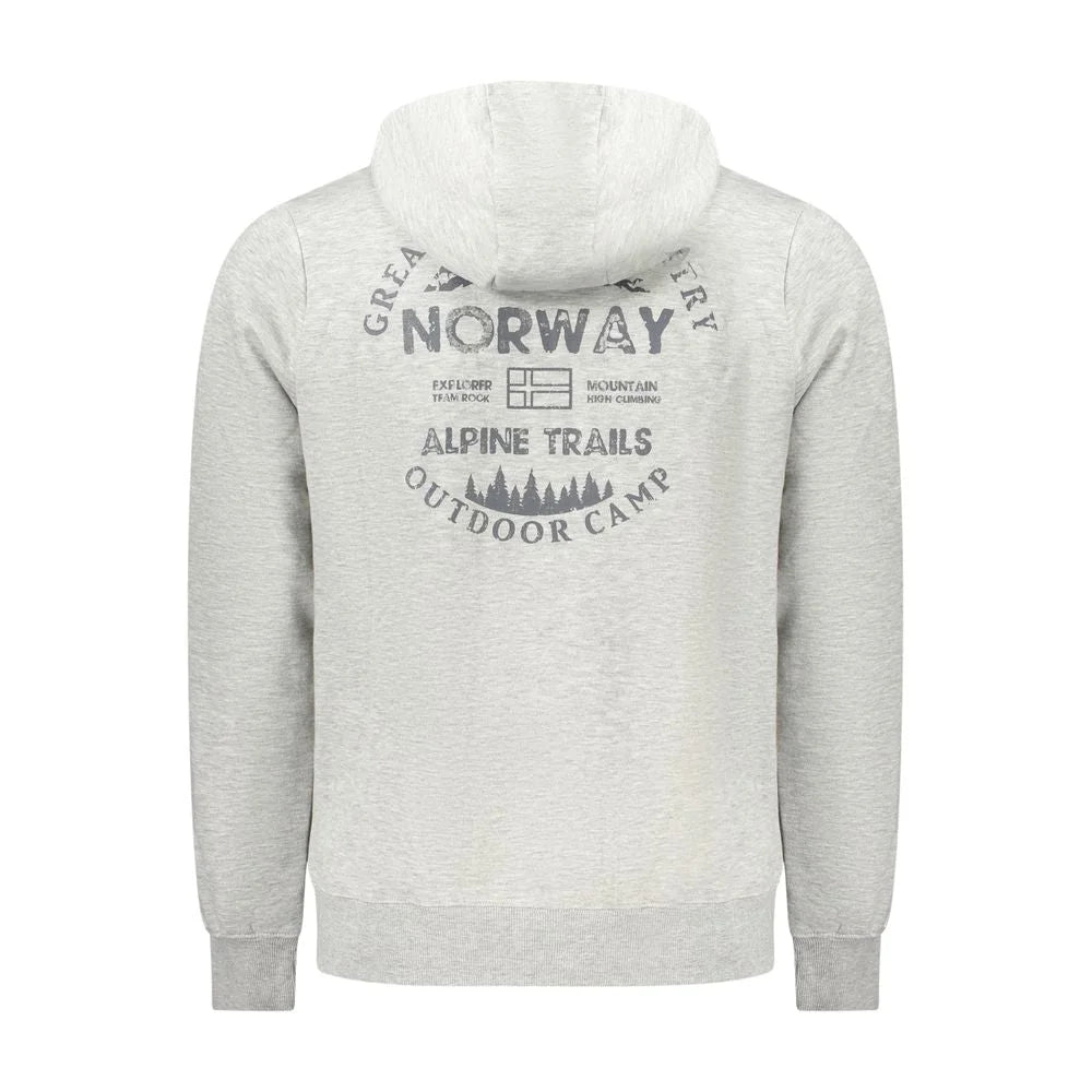 Norway 1963 Gray Cotton Men Sweater