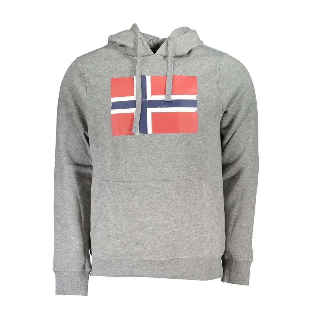 Norway 1963 Gray Cotton Men Sweater - XXL - Hoodies