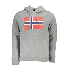 Norway 1963 Gray Cotton Men Sweater - XXL - Hoodies