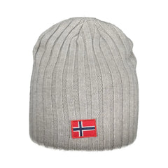 Norway 1963 Gray Polyester Men Cap - UNI - Beanies