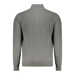 Norway 1963 Gray Polyester Men Cardigan