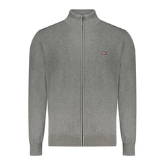 Norway 1963 Gray Polyester Men Cardigan