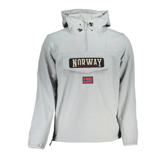 Norway 1963 Gray Polyester Men Jacket - XL - Windbreakers