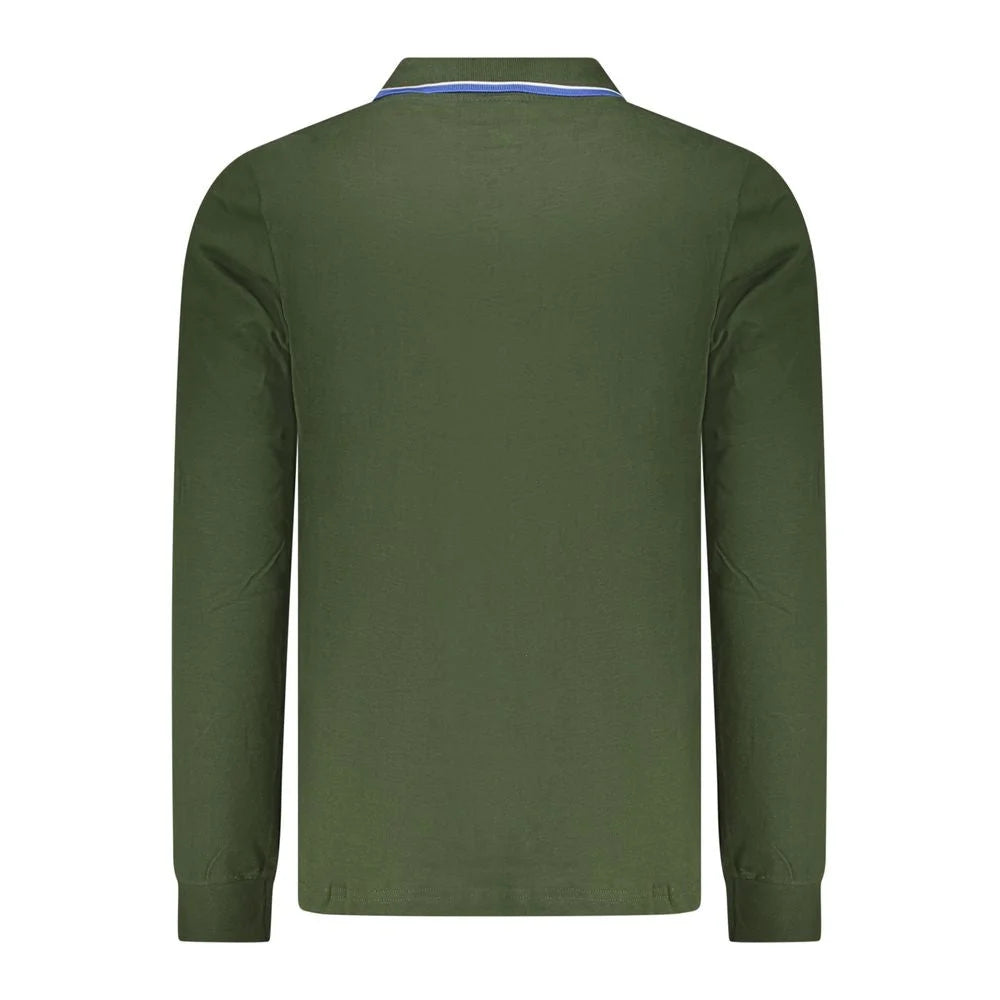 Norway 1963 Green Cotton Men Polo Shirt