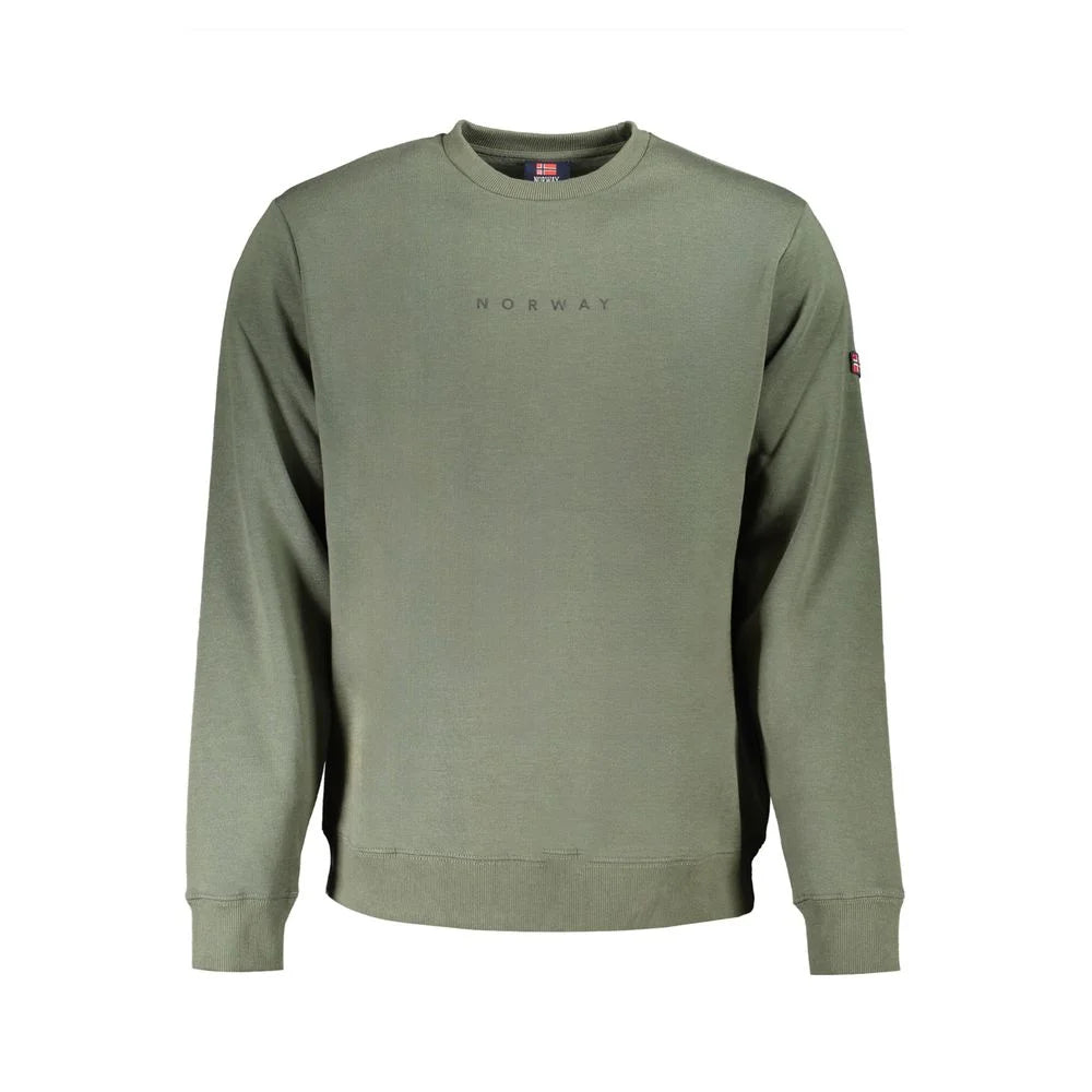 Norway 1963 Green Cotton Men Sweater - XXL