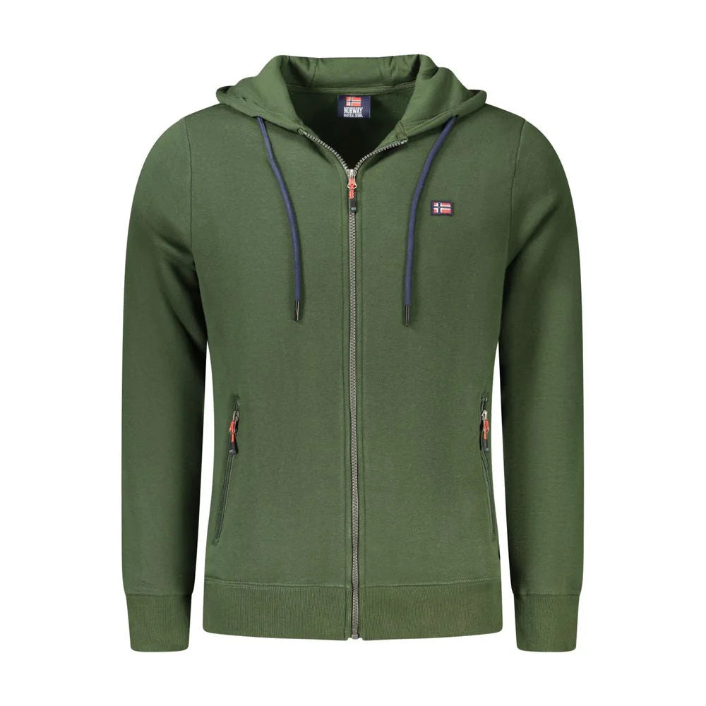 Norway 1963 Green Cotton Sweatshirt - Hoodies
