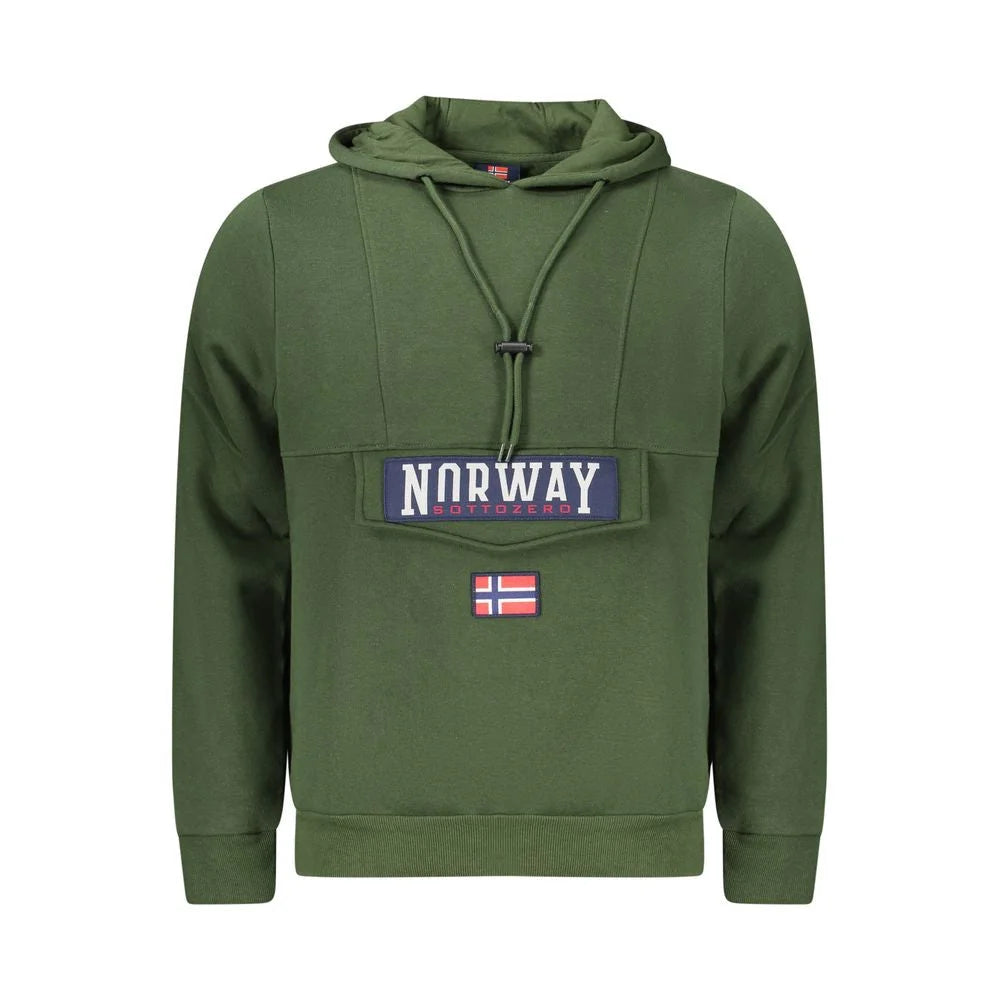 Norway 1963 Green Cotton Sweatshirt - Hoodies
