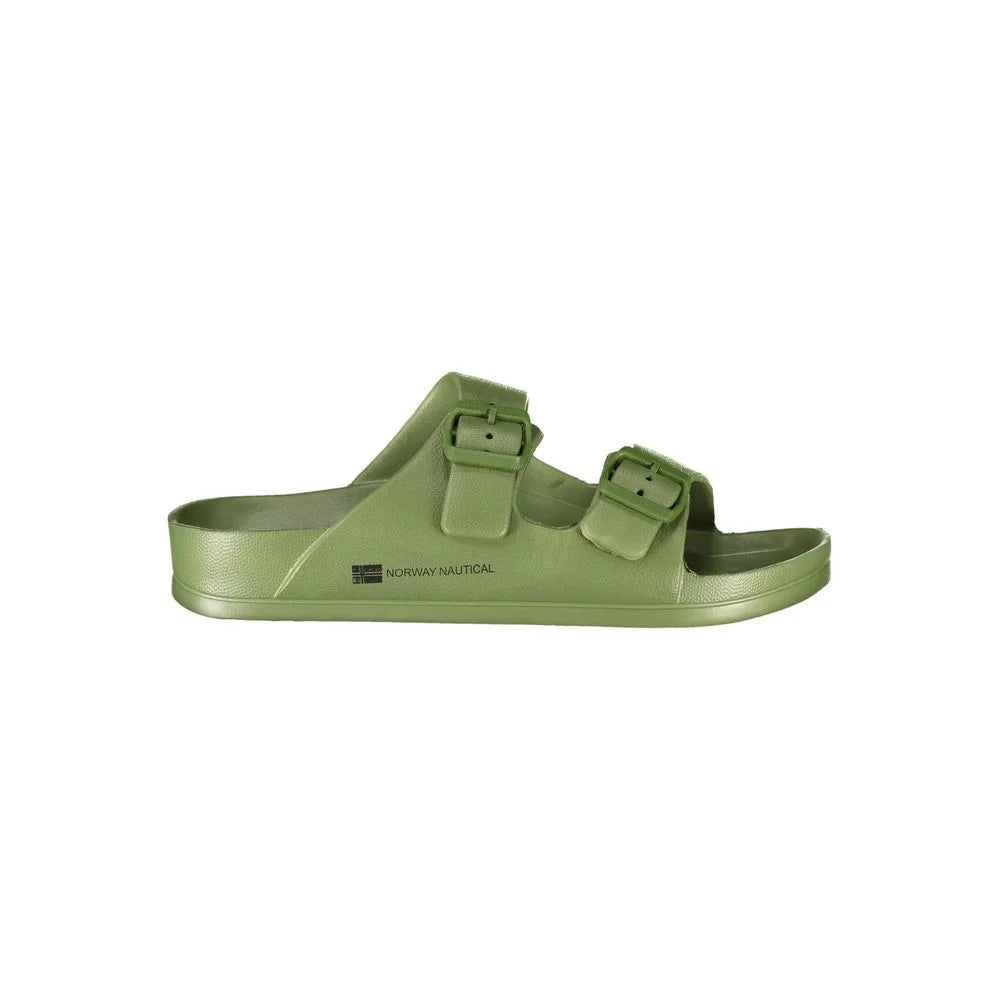 Norway 1963 Green Plastic Men Sandal - Sandals
